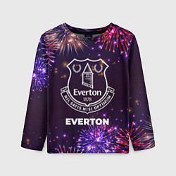 Детский лонгслив Праздничный Everton