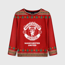 Детский лонгслив Manchester United new year