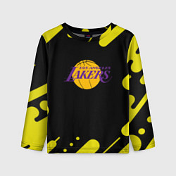 Детский лонгслив Lakers club