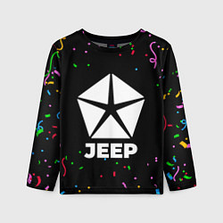 Детский лонгслив Jeep конфети