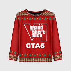 Детский лонгслив GTA6 new year