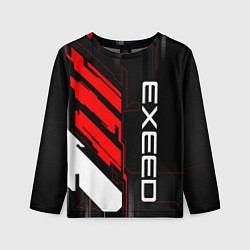 Лонгслив детский Exeed - red uniform, цвет: 3D-принт