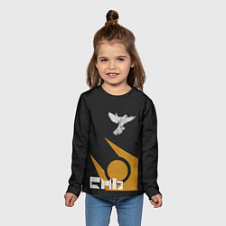 Лонгслив детский Город 17 - граффити, цвет: 3D-принт — фото 2