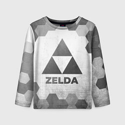 Детский лонгслив Zelda - white gradient