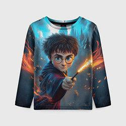 Детский лонгслив Гарри Поттер и магия