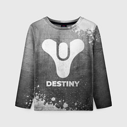 Детский лонгслив Destiny - grey gradient