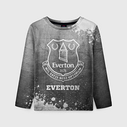 Детский лонгслив Everton - grey gradient