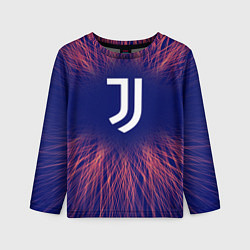 Детский лонгслив Juventus red energy