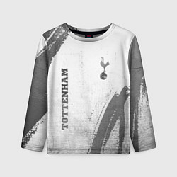 Лонгслив детский Tottenham - white gradient вертикально, цвет: 3D-принт