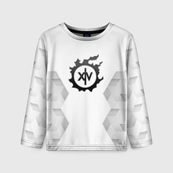 Детский лонгслив Final Fantasy white poly