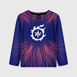 Детский лонгслив Final Fantasy red energy