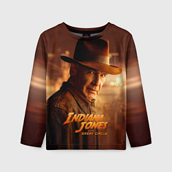Лонгслив детский Indiana Jones and the Great Circle, цвет: 3D-принт