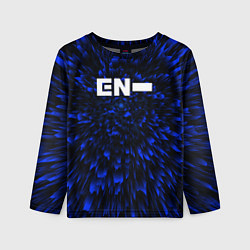 Детский лонгслив Enhypen blue energy