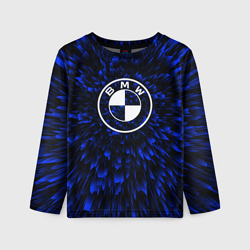 Детский лонгслив BMW blue energy / 3D-принт – фото 1