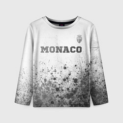 Детский лонгслив Monaco - white gradient посередине