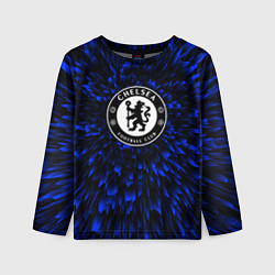 Детский лонгслив Chelsea blue energy
