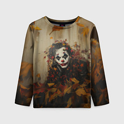 Лонгслив детский Джокер - депрессивная осень, цвет: 3D-принт