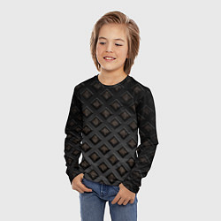 Лонгслив детский Геометрический узор, цвет: 3D-принт — фото 2