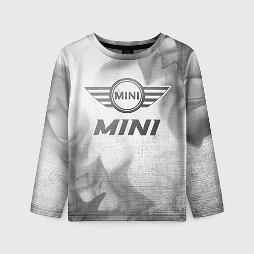 Детский лонгслив Mini - white gradient / 3D-принт – фото 1