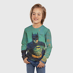 Лонгслив детский Злой Бэтмен, цвет: 3D-принт — фото 2