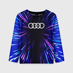 Детский лонгслив Audi neon energy