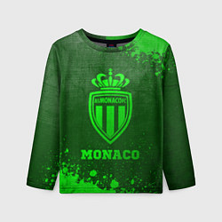 Детский лонгслив Monaco - green gradient