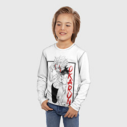Лонгслив детский DanDaDan: Okarun, цвет: 3D-принт — фото 2