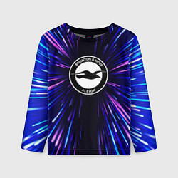 Детский лонгслив Brighton neon energy