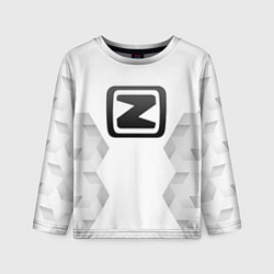 Детский лонгслив Zotye white poly
