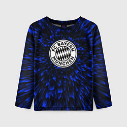 Детский лонгслив Bayern blue energy