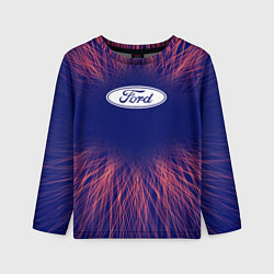 Детский лонгслив Ford red energy