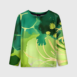 Лонгслив детский Вдохновленный природой, цвет: 3D-принт