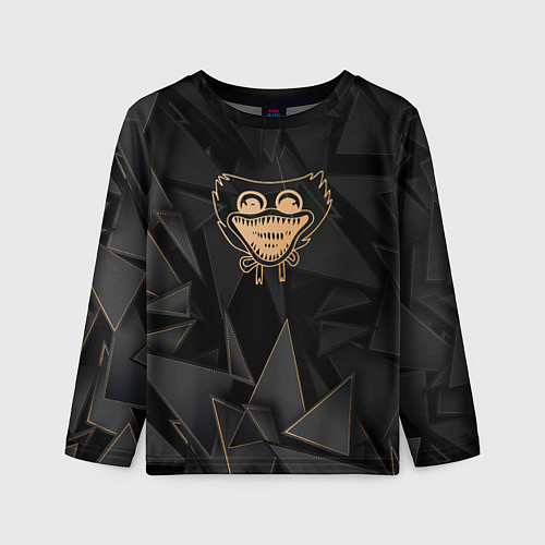 Детский лонгслив Poppy Playtime golden poly / 3D-принт – фото 1