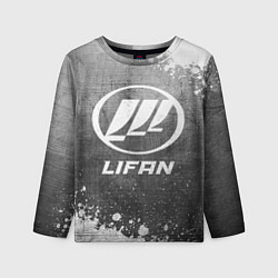 Детский лонгслив Lifan - grey gradient