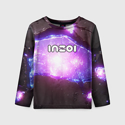 Лонгслив детский Inzoi космический фон, цвет: 3D-принт