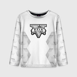 Детский лонгслив GTA white poly