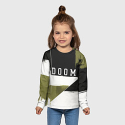 Лонгслив детский Doom The Dark Ages, цвет: 3D-принт — фото 2