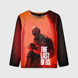 Детский лонгслив The last of us Joel Ellie