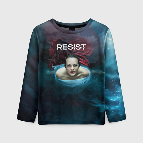 Детский лонгслив Рассказ служанки - Джун / 3D-принт – фото 1