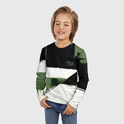 Лонгслив детский Subaru эмблема, цвет: 3D-принт — фото 2