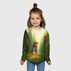 Лонгслив детский Патапим мем, цвет: 3D-принт — фото 2