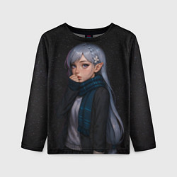 Лонгслив детский Эмилия реализм, цвет: 3D-принт