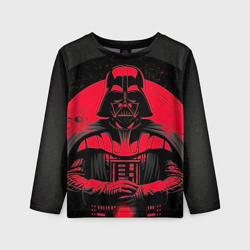 Детский лонгслив Дарт Вейдер star wars / 3D-принт – фото 1