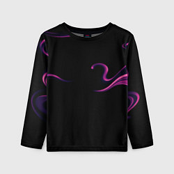 Лонгслив детский Color pink abstraction, цвет: 3D-принт