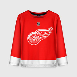 Детский лонгслив Detroit Red Wings red