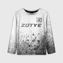 Лонгслив детский Zotye - white gradient посередине, цвет: 3D-принт