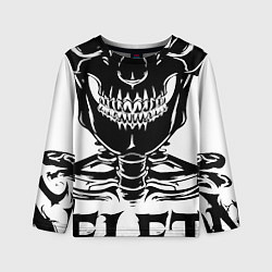 Детский лонгслив Skeleton череп