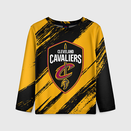 Детский лонгслив Cleveland Cavaliers NBA / 3D-принт – фото 1