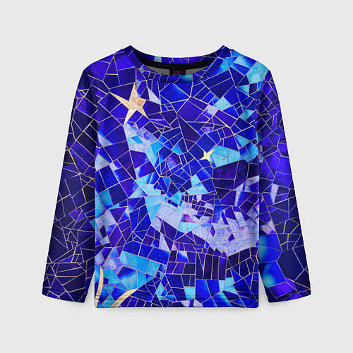 Детский лонгслив Небо-Звезды / 3D-принт – фото 1