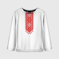 Лонгслив детский Славянская стилистика Русича, цвет: 3D-принт